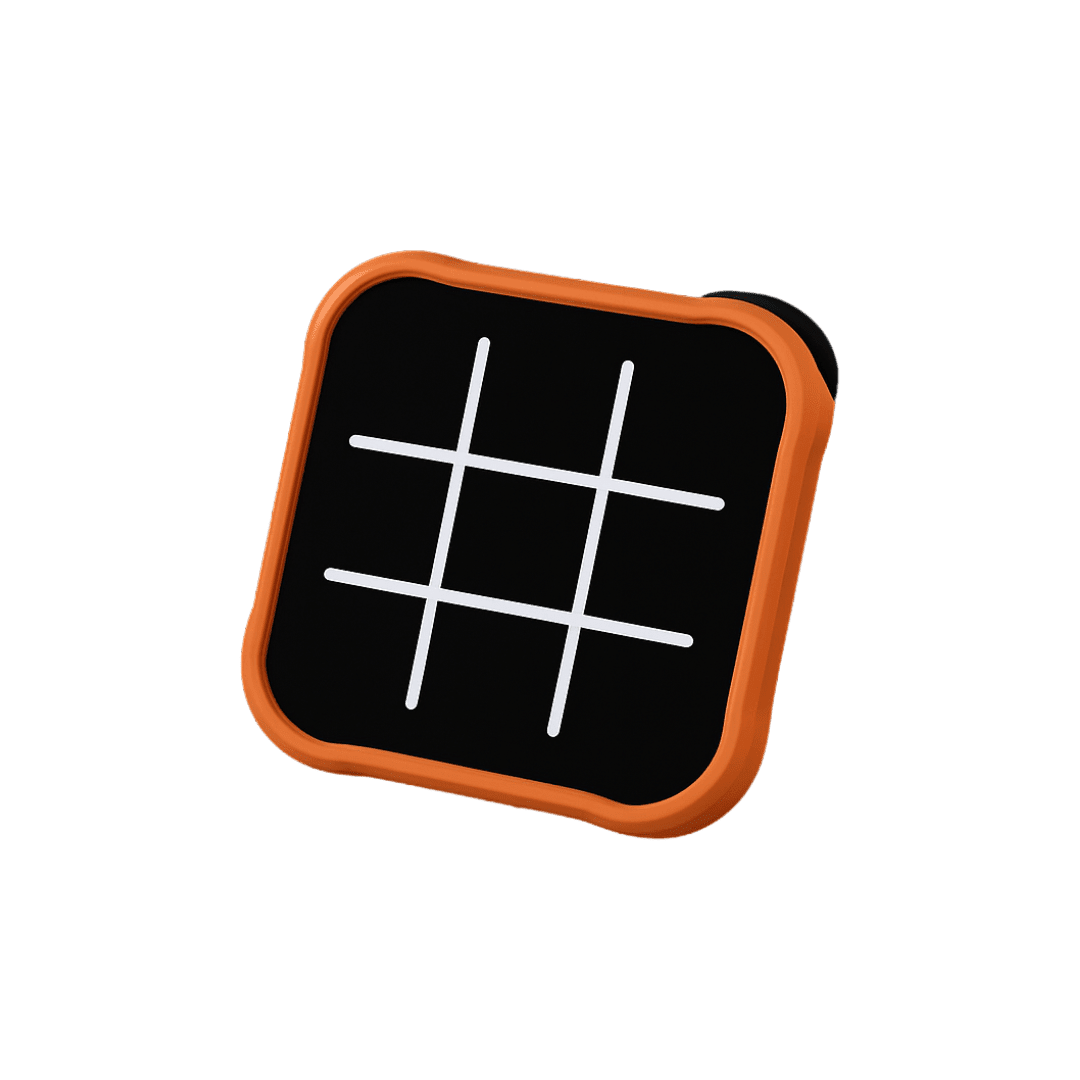 Tic - Tac - Toe - Xs & Os 14:29Orange