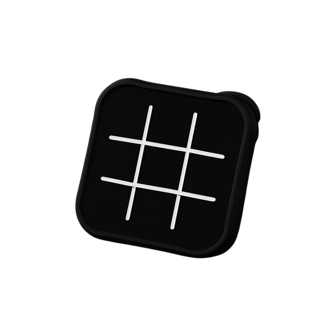 Tic - Tac - Toe - Xs & Os 14:193Black