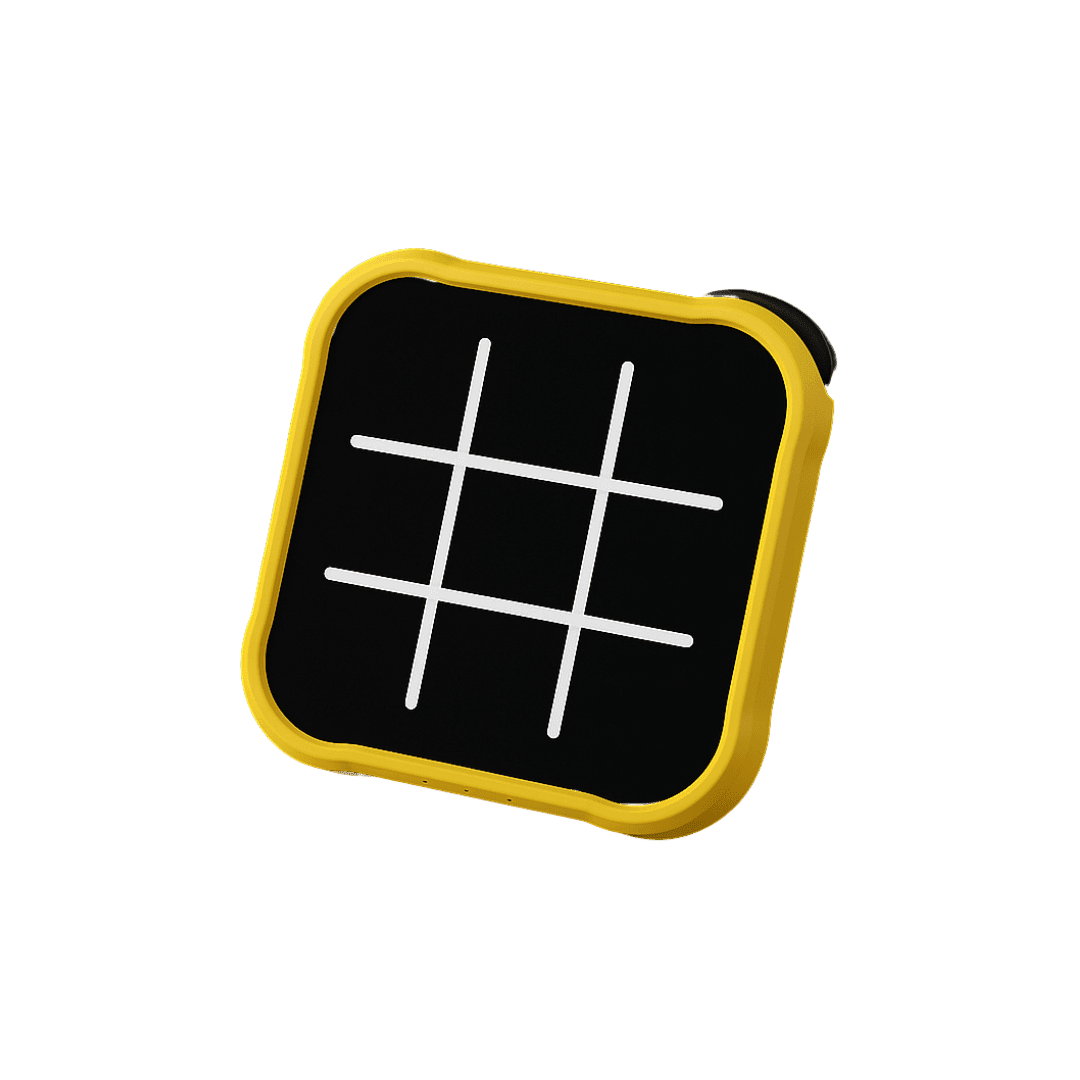 Tic - Tac - Toe - Xs & Os 14:366Yellow
